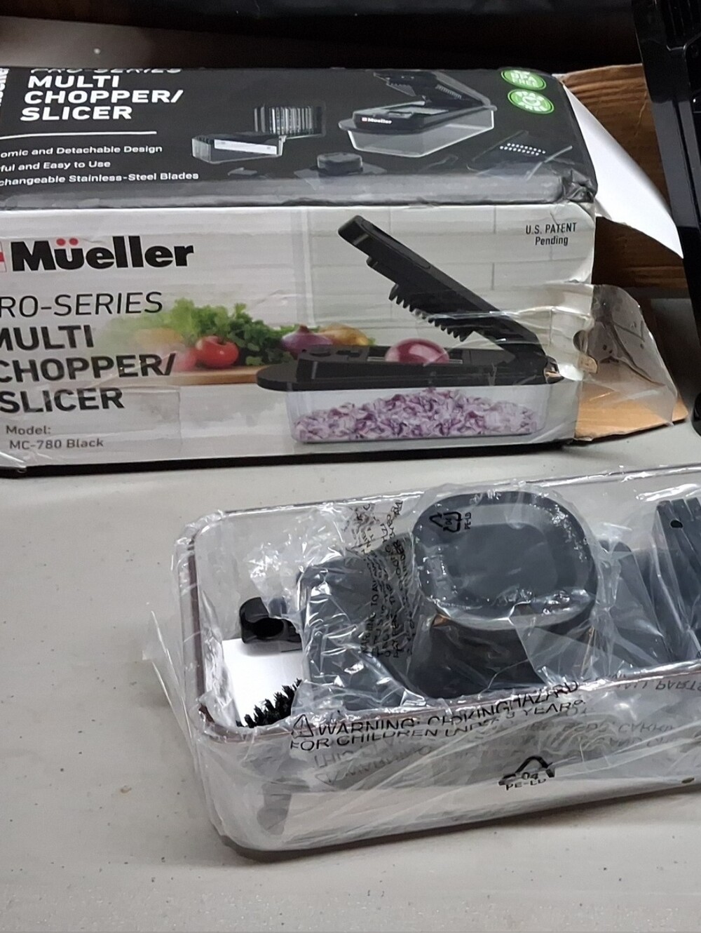 Mueller Pro-Series Multi Chopper & Slicer — Black
